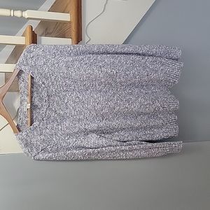 LL Bean Sweater, Navy Marble, Size 1x